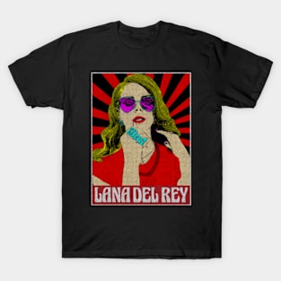 Lana Del Rey Pop Art T-Shirt